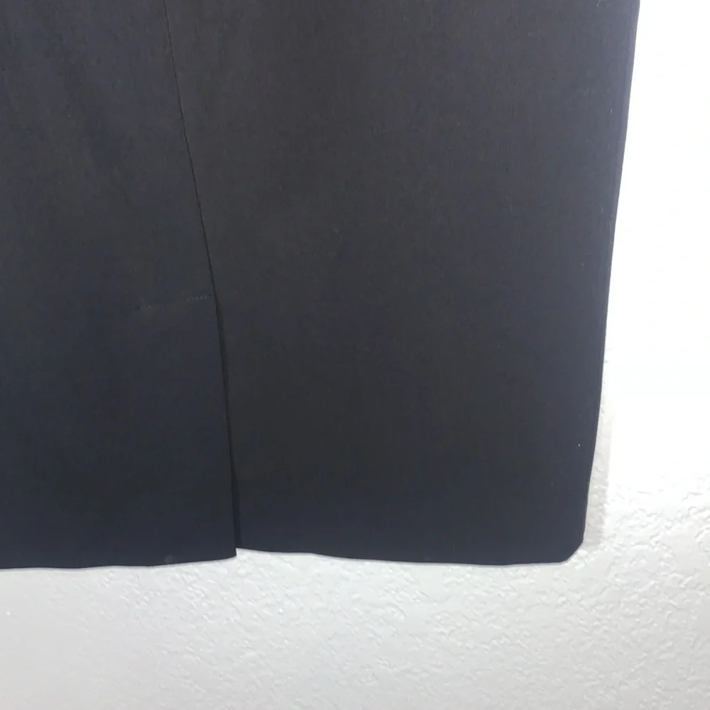 Amanda + Chelsea Black Pencil Skirt Size 4 Workwear Professional Stretch Career